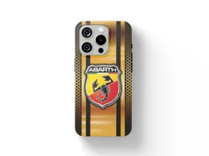Fiat Abarth Étui Téléphone Cellulaire Édition Qualité Max